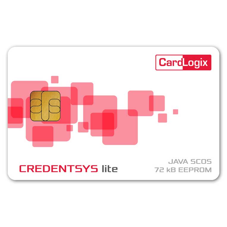 CardLogix Credentsys™ lite Java Card 72K
