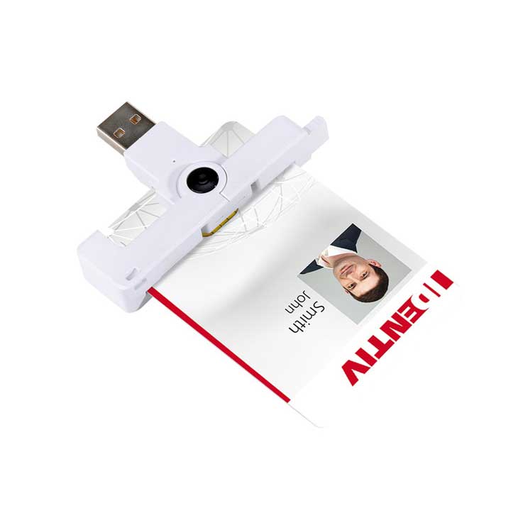 Identiv SCR3500A SmartFold USB Smart Card Reader | CardLogix